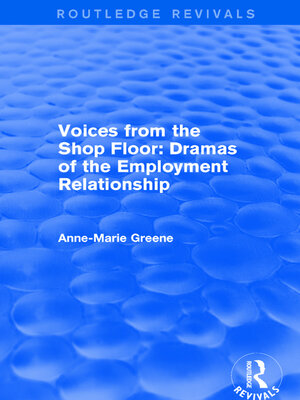 cover image of Voices from the Shop Floor